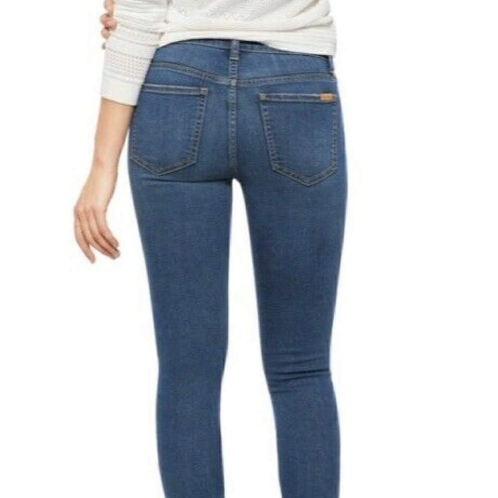 Joe's Jeans Icon Mid Ruffle Ankle Skinny Jeans 23 - Picture 4 of 8